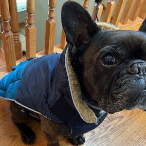 NWT. ARCADIA DOG COAT WITH WASTE POUCH